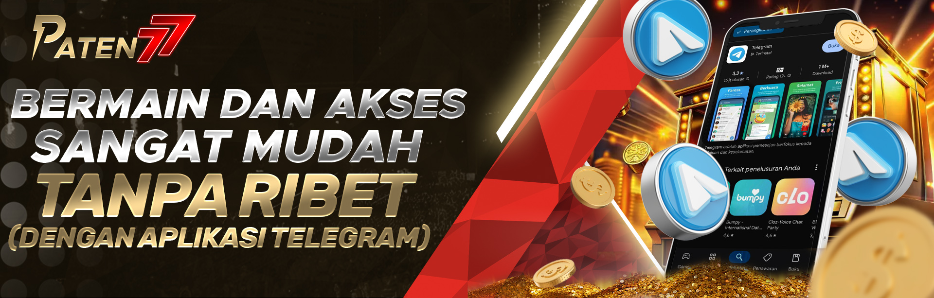 BERMAIN DAN AKSES MUDAH DI TELEGRAM