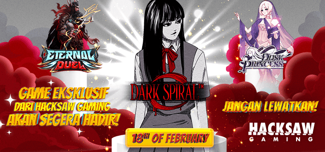 HACKSAW - DARK SPIRAL GAME PROMO BANNER